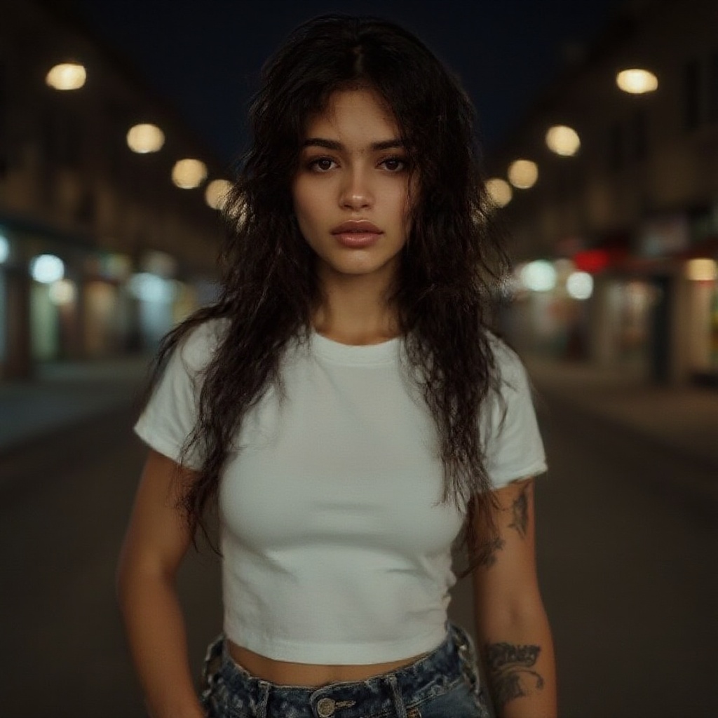 female-latina-long-hair-arm-tattoos-tribal-tattoos-3dn03ah80