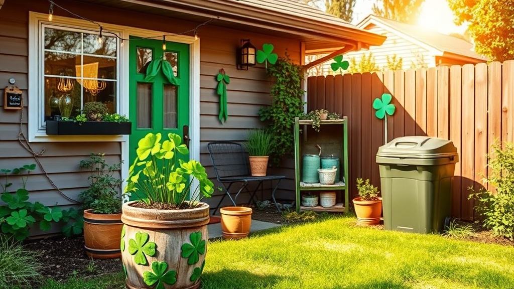 Sustainable St. Patrick's Day Backyard Ideas: Green Tips