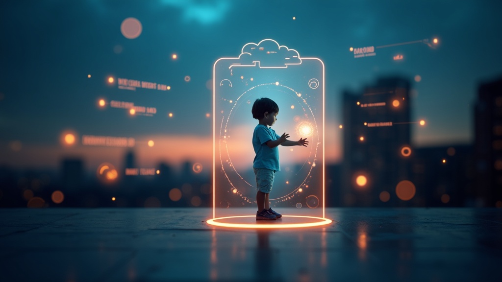 Interfaz de usuario de WhatsApp con la integración de Meta AI y control parental.