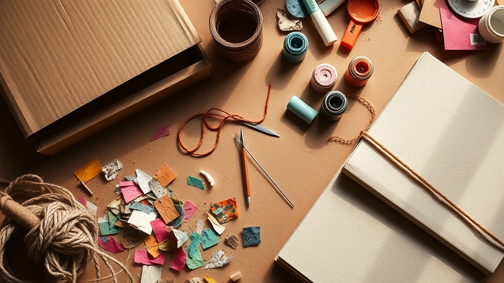 How to Make an Upcycled Art Journal: Sustainable DIY Guide