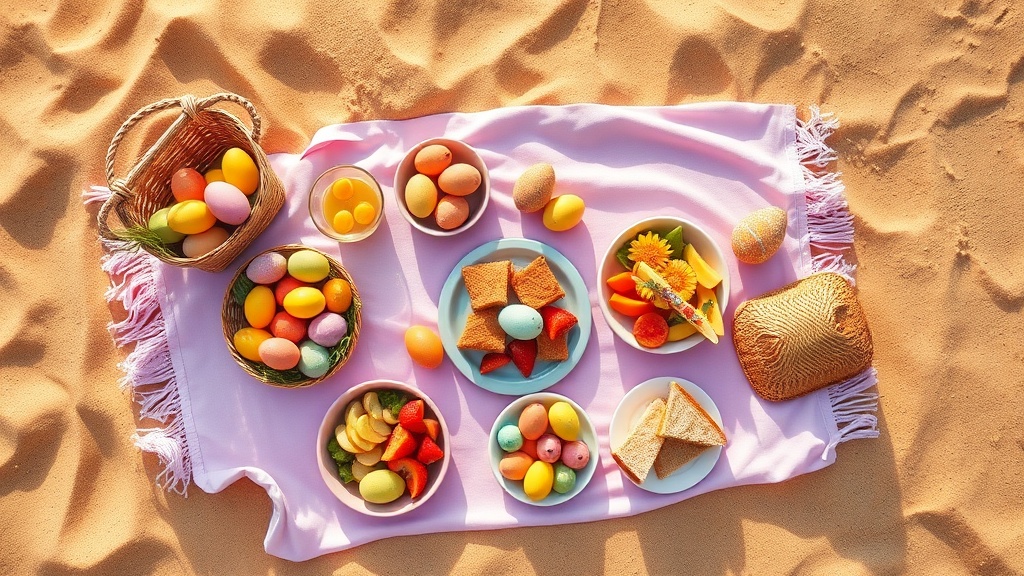 Easter Beach Picnic Food Guide: Snacks & Drinks