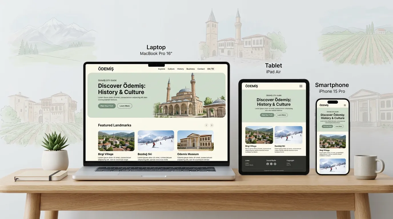 Ödemiş Web Tasarımı: Modern İşletmeler İçin Dijital Çözümler