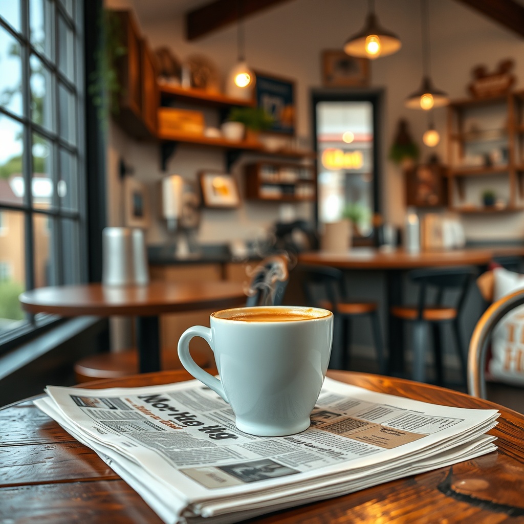 Coffee at the Merc