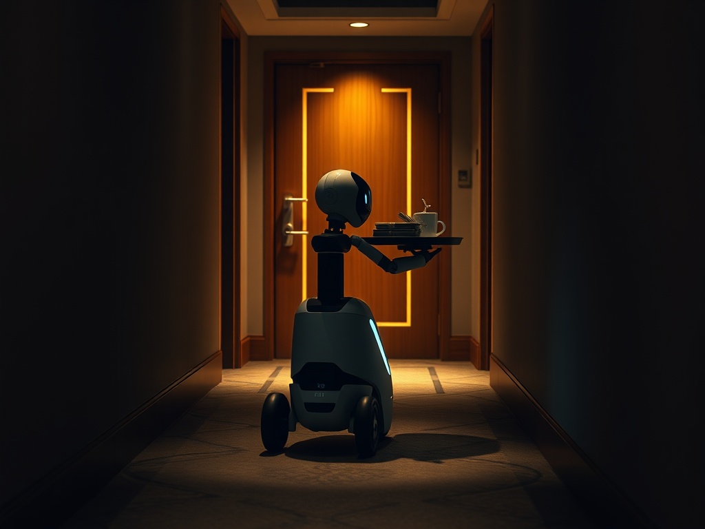 Robots That Triple Revenue: What Korean Hotels Understood First