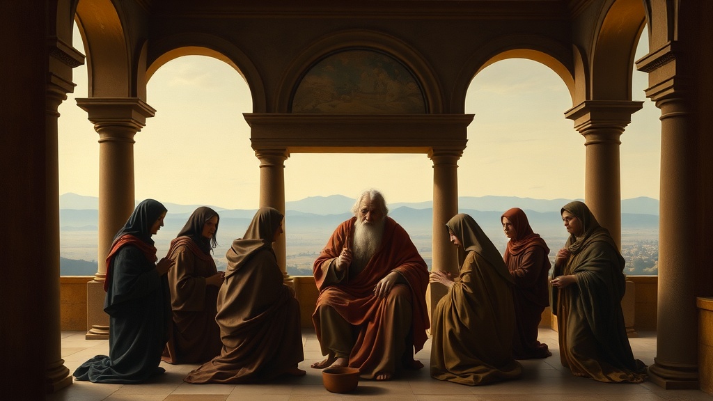 A contemplative allegory of guidance