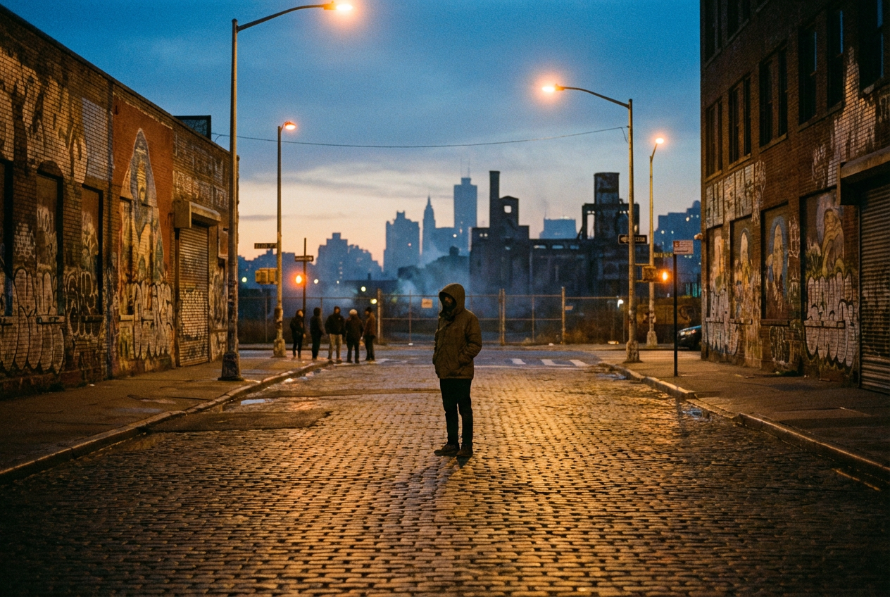 Concrete Jungle Hip-Hop music video template preview