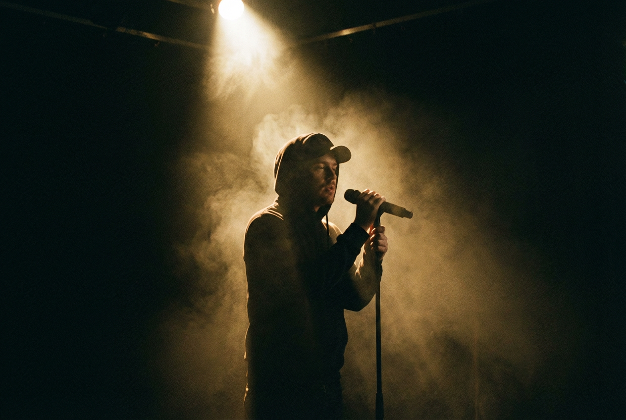 Smoke & Mirrors Hip-Hop music video template preview