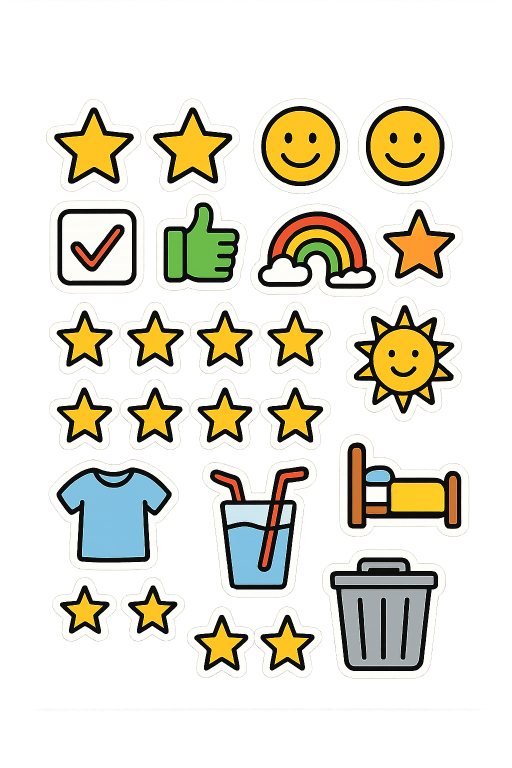 Kids Rewards Stickers