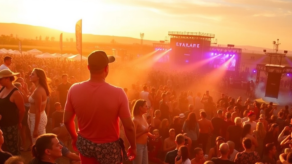 Music festival lineup announcements