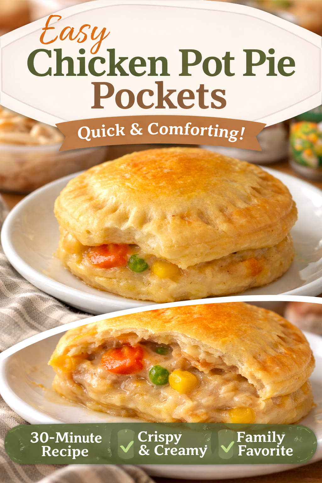 Mini Chicken Pot Pies
