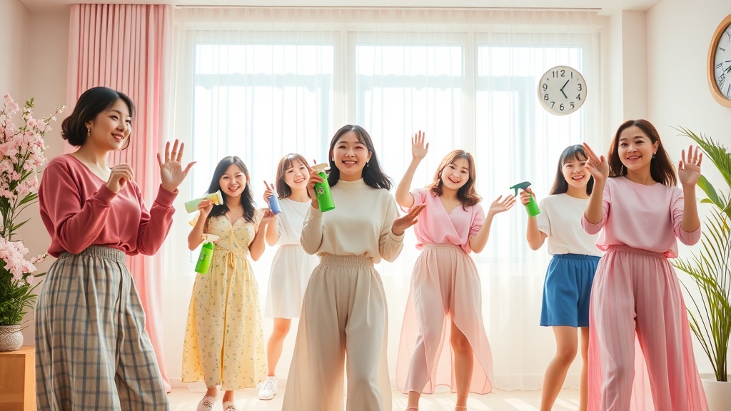 Women‑Led Eco‑Friendly Spring Cleaning with K‑Pop Moves