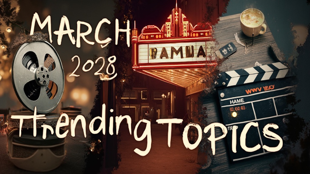 March 2026 Trending Topics: What’s Hot in Film, Tech, and Culture