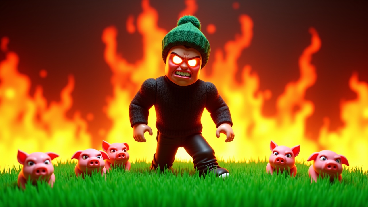 as-un-fondo-de-fuego-y-on-un-personaje-9ung3w3as3