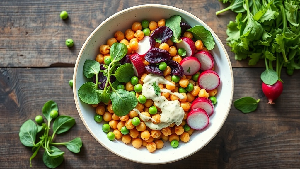 Mediterranean Chickpea Power Bowl – High‑Fiber Spring Lunch in 15 Minutes