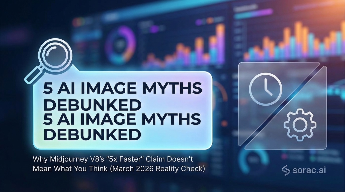 5 AI Image Myths Debunked: Why Midjourney V8's '5x Faster' Claim Doesn't Mean What You Think (March 2026 Reality Check)