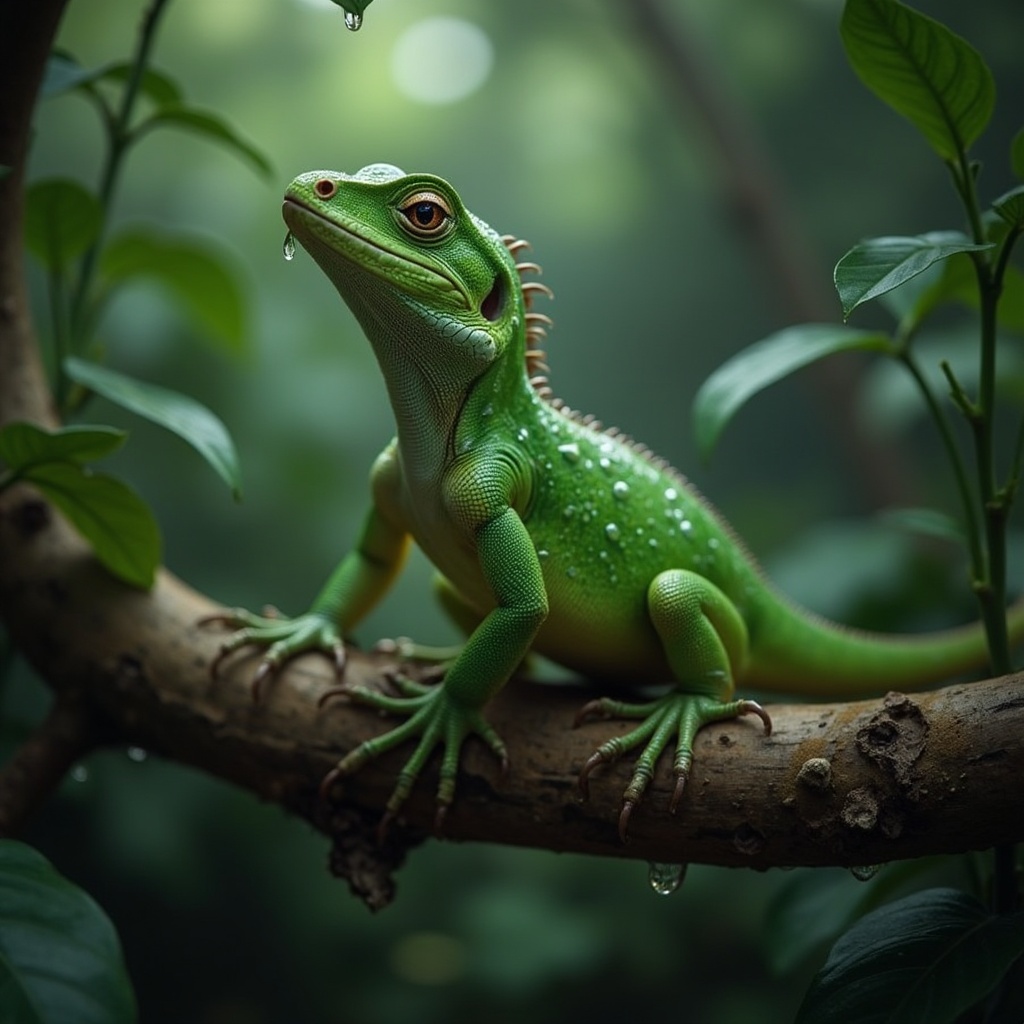 green-lizzard-with-water-droplets-on-its-back-in-a-gjw2hrn7h-2