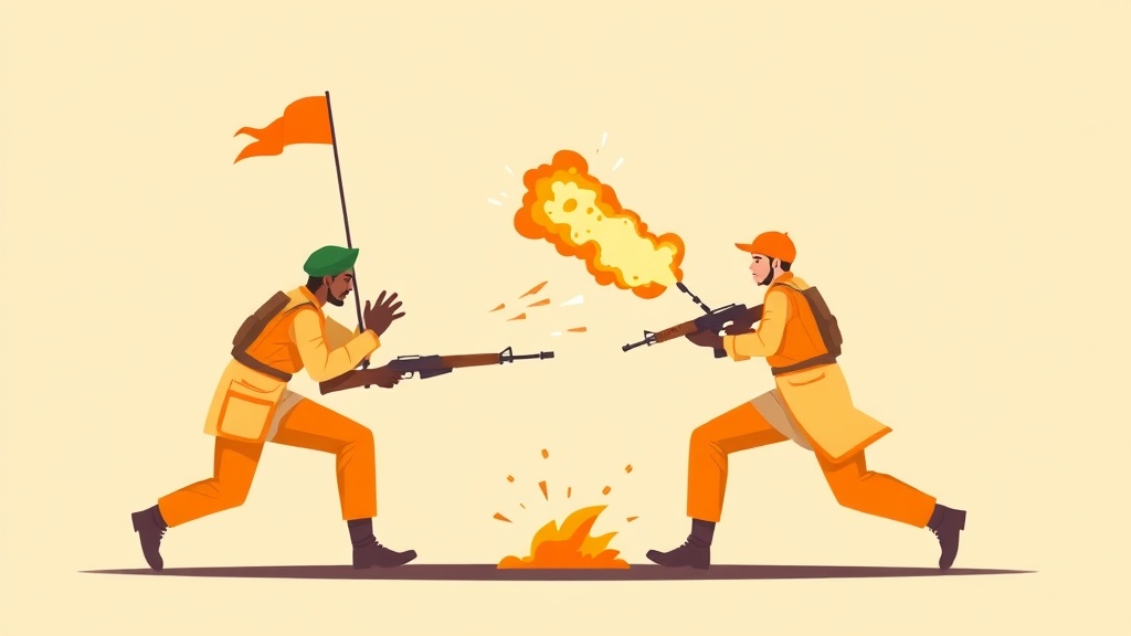 KNDF aur junta forces ke beech clashes ke kya implications hain? - BharatBol