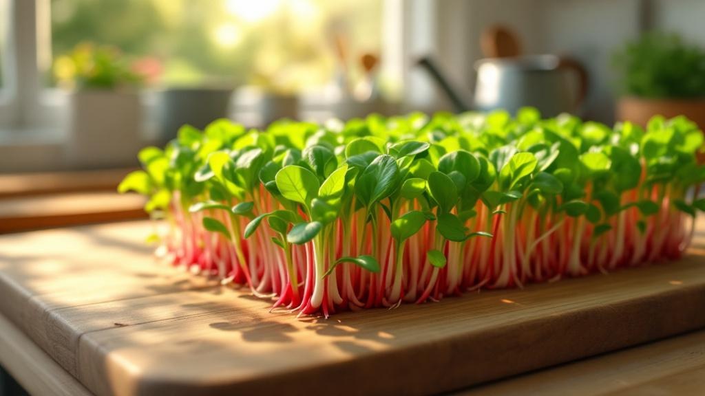 Microgreens de Rábano: Cultivo Rápido y Fácil en Casa
