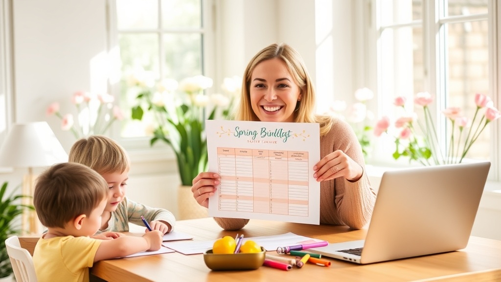 Spring Budget Planner for Moms: Free Templates & Money‑Saving Hacks