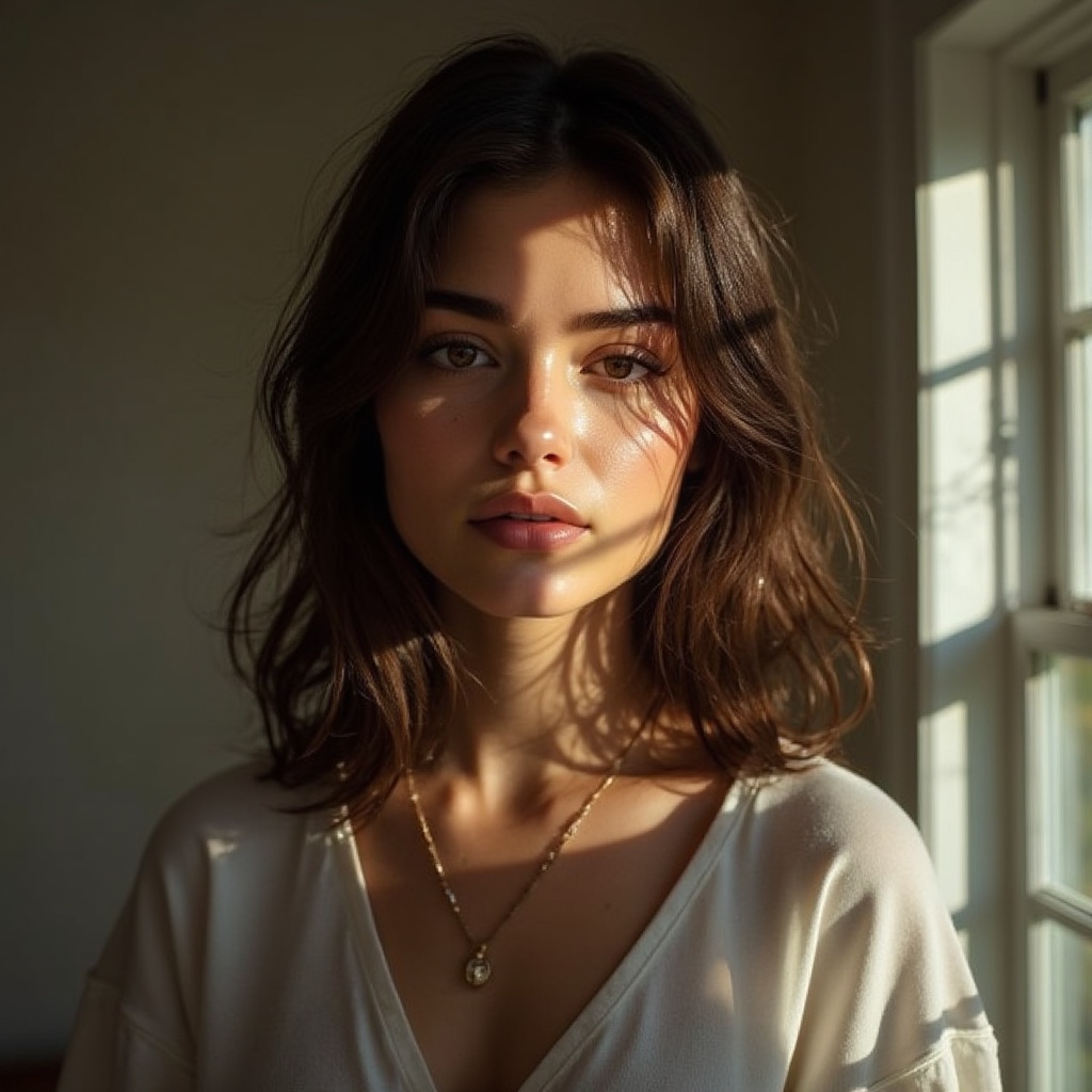 a-portrait-of-a-young-woman-with-natural-lighting-c955yncxl2