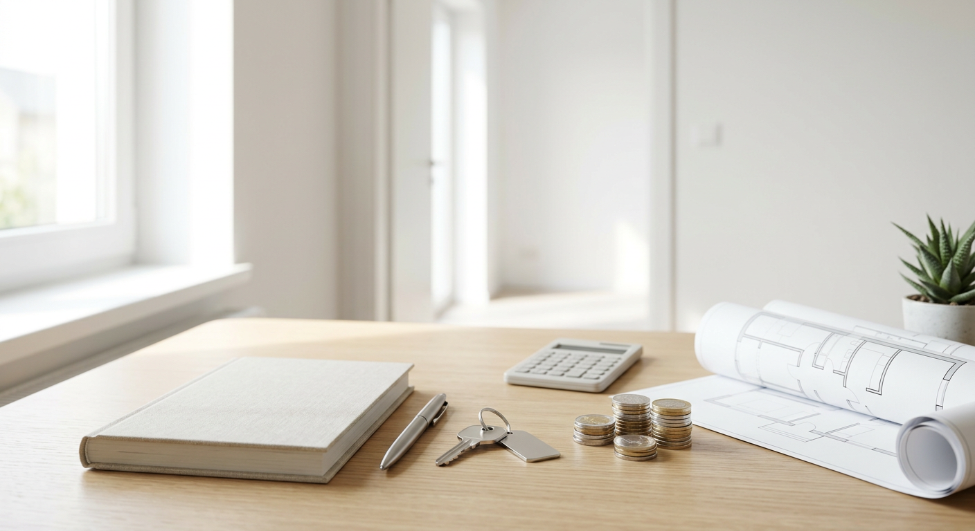 Clean residential property in suburban neighborhood