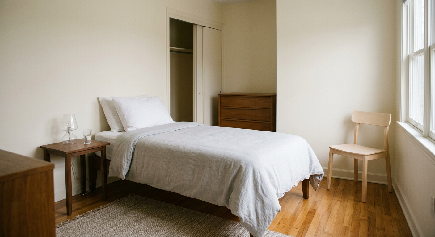 Clean residential property suitable for sober living home