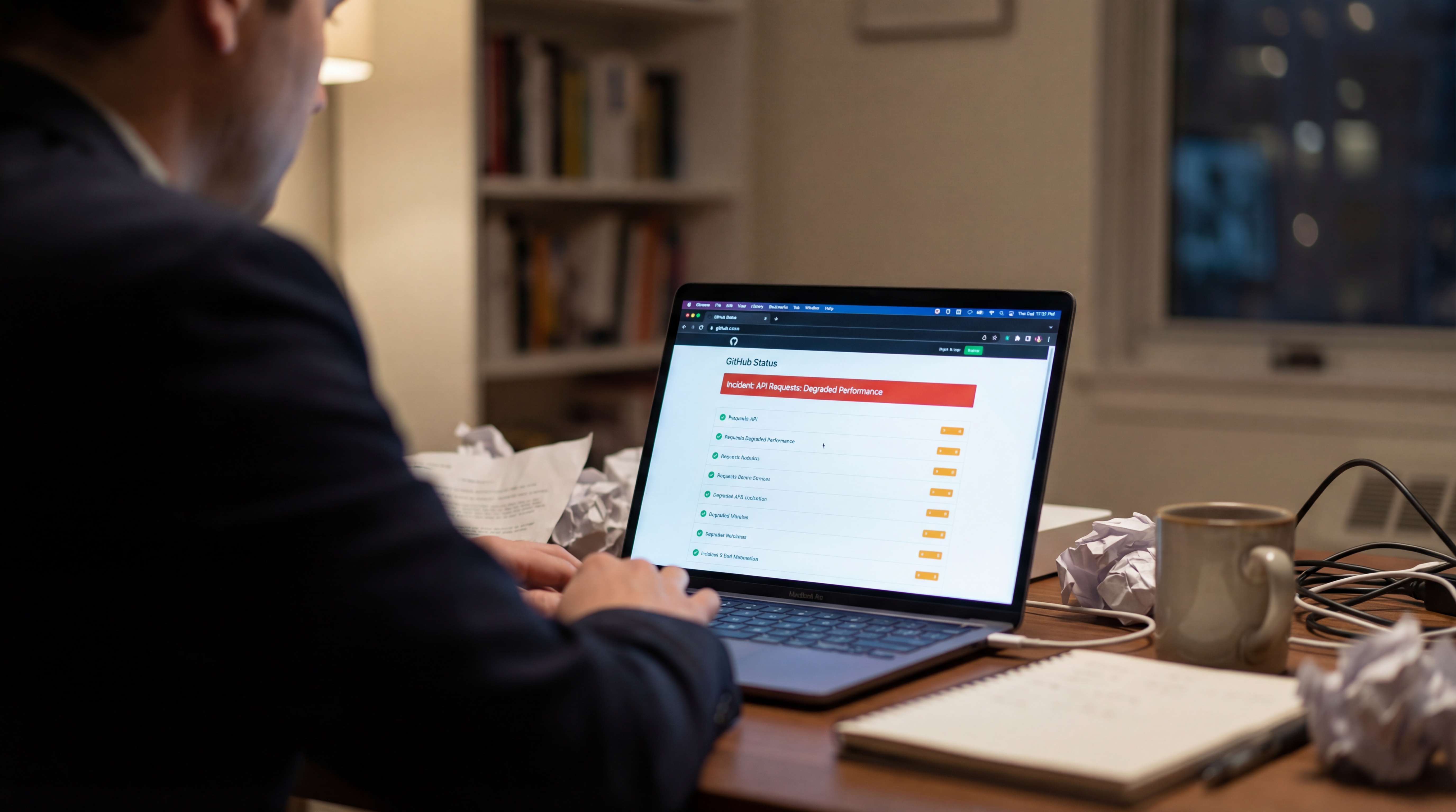 Cover image for GitHub Struggles with Three Nines Availability
