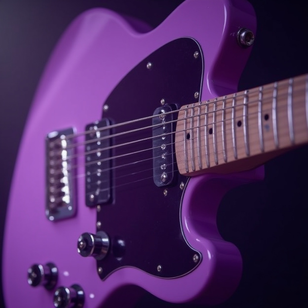 a-blurry-image-of-a-purple-guitar-58f6l7odi9
