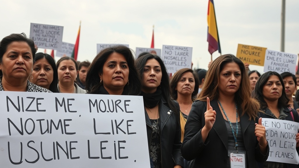 Imagen ilustrativa: Exigen justicia por feminicidio de Madeline en León; "Ni una más, ni una asesinada más", claman fami