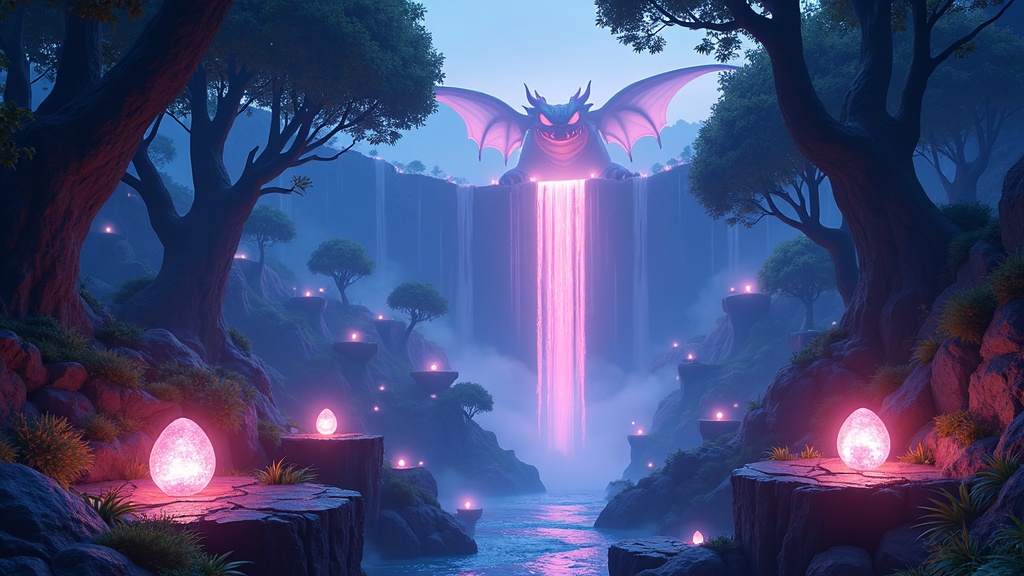 Batalla épica contra un jefe en La aventura VR Endless Wonder, usando físicas