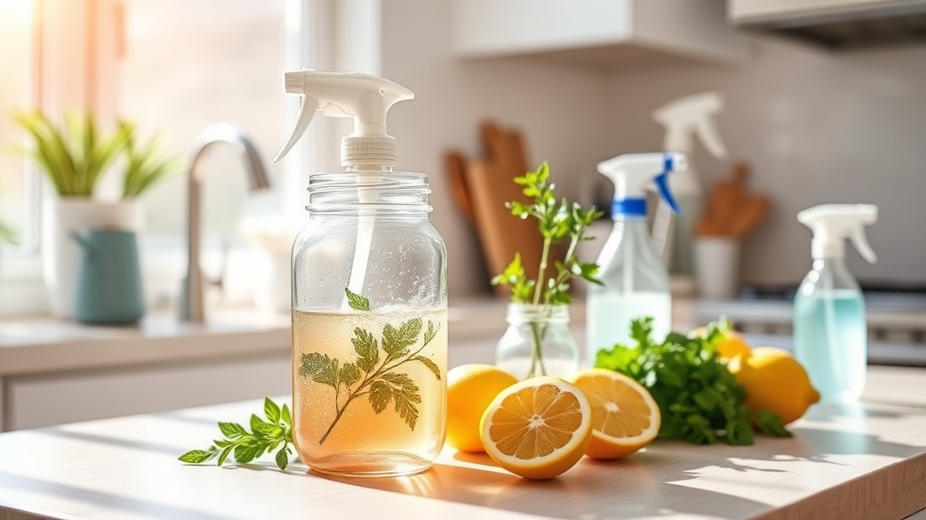 Eco‑Friendly Spring Cleaning: Homemade Cleaners Using Pantry Staples