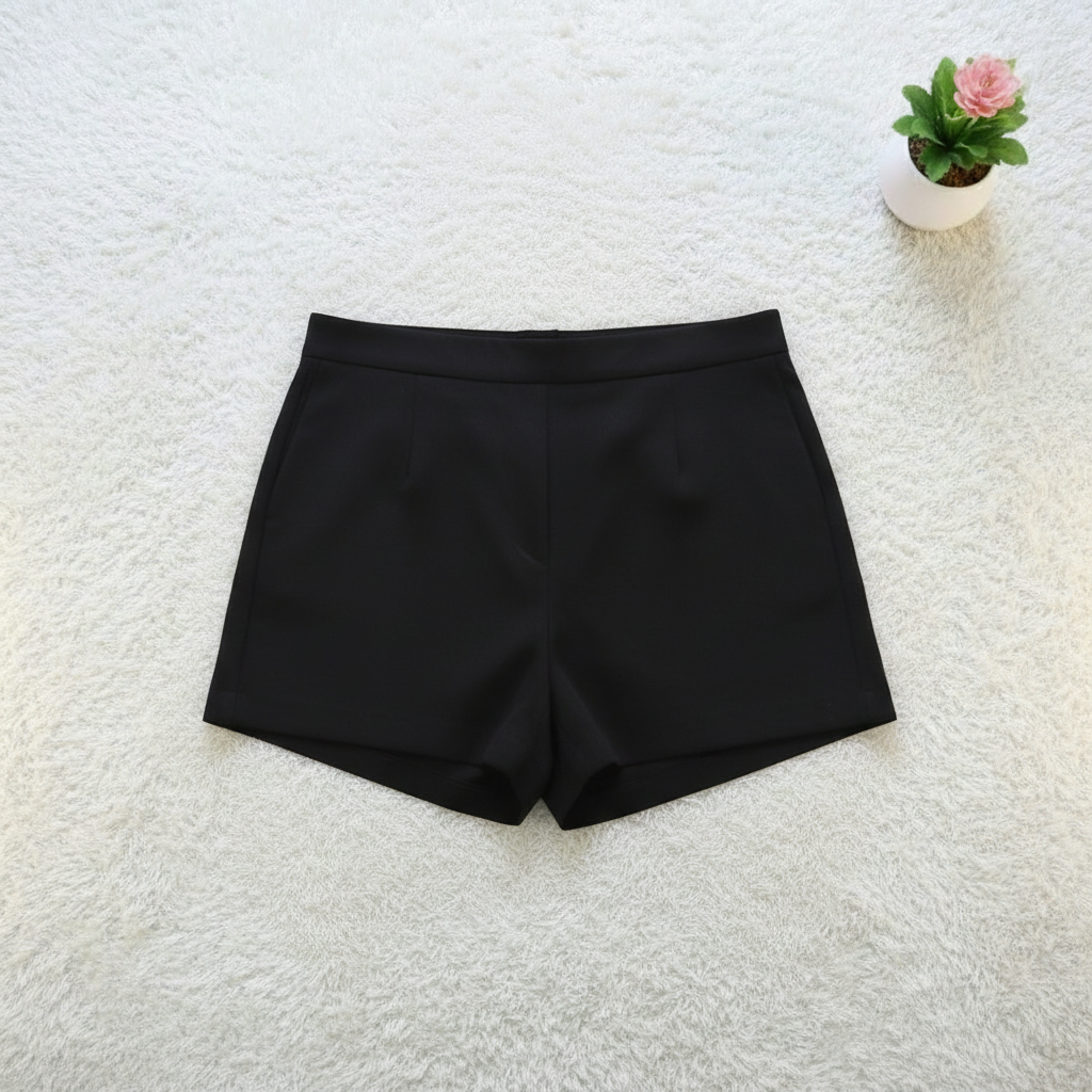 AI-enhanced shorts photo for Vinted listing