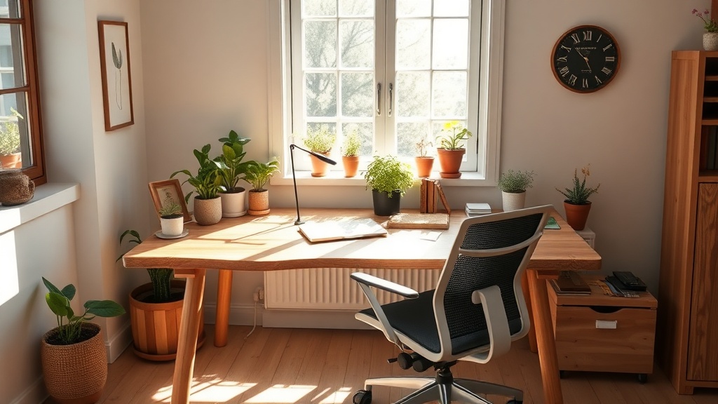 Spring Home Office Refresh: Sustainable Upgrades & Ergonomic Tips for Longer Days