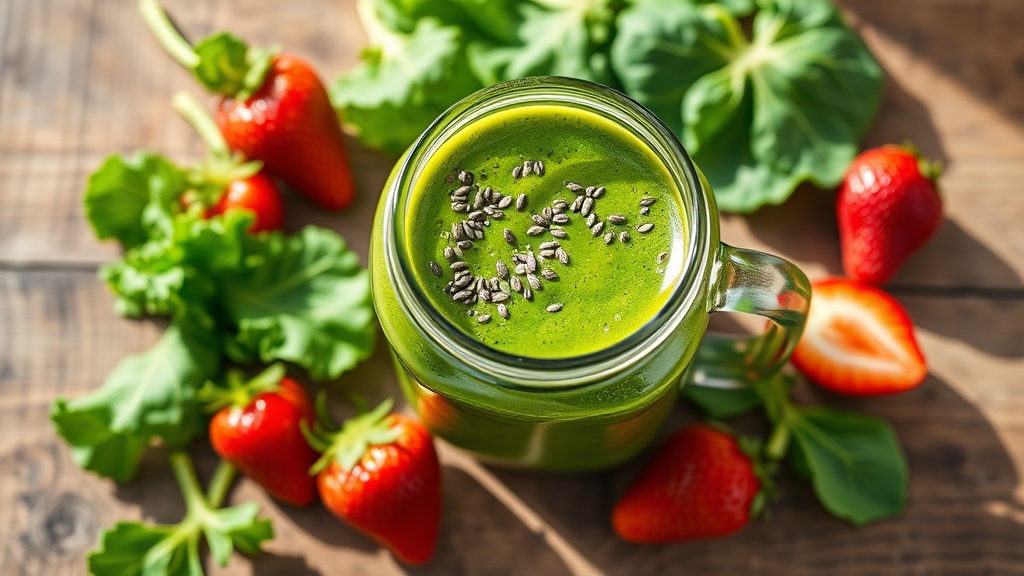 5-Minute Fiber-Packed Spring Smoothie for Gut-Healthy Breakfast