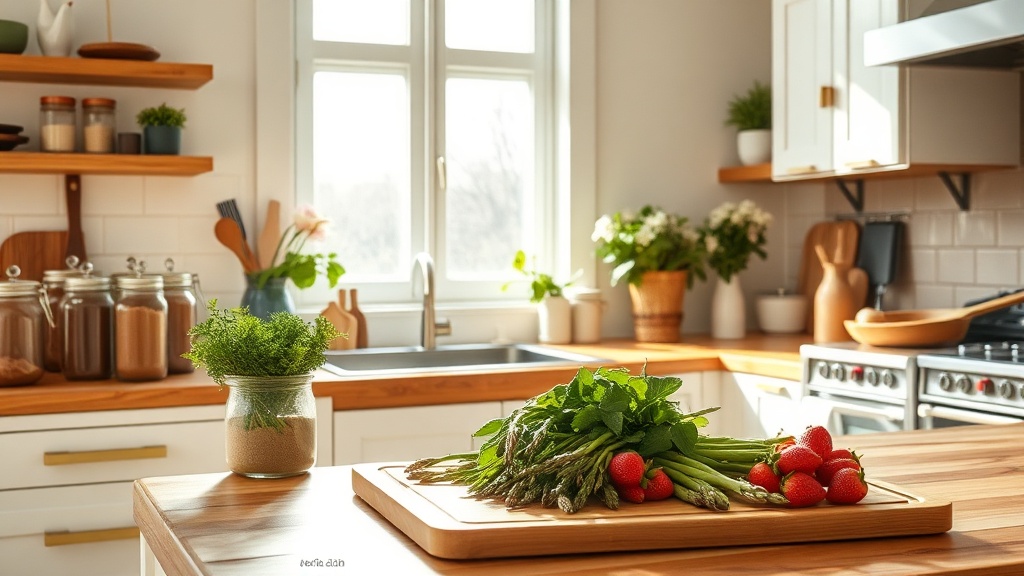 Spring Kitchen Reset: Sustainable Swaps & Seasonal Recipes for a Healthier Home