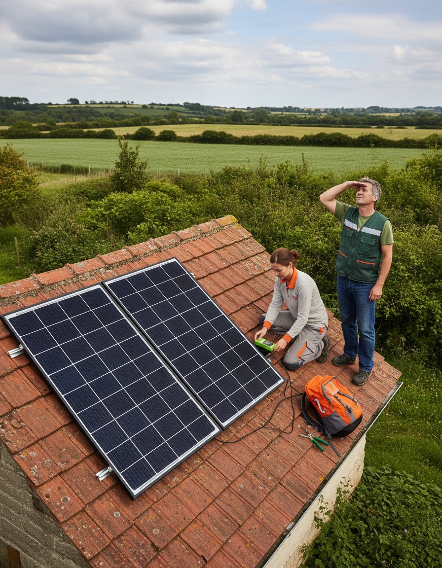 Avances en energía solar: kit fotovoltaico de 100W para aplicaciones en zonas remotas