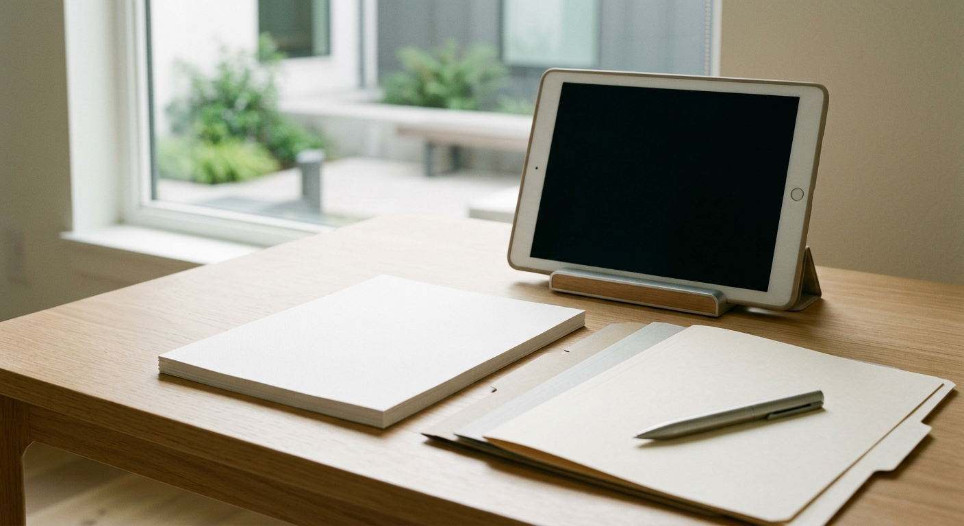 Clean, minimal photograph related to narr announces updated level 2 documentation requirements for 2026 in recovery housing. No people, no text.