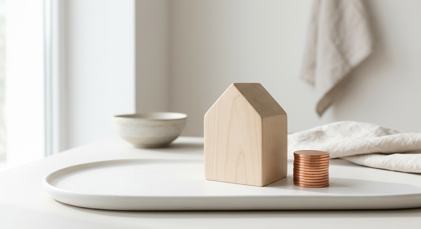 Clean, minimal photograph related to how much does insurance cost for a sober living home? in recovery housing. No people, no text.