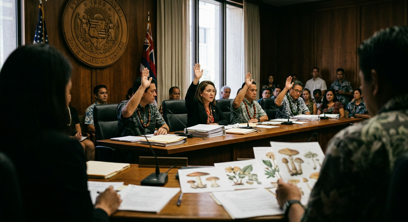 Hawaii House Panel Advances Bill To Create Psychedelics Task Force That Has Already Passed Senate