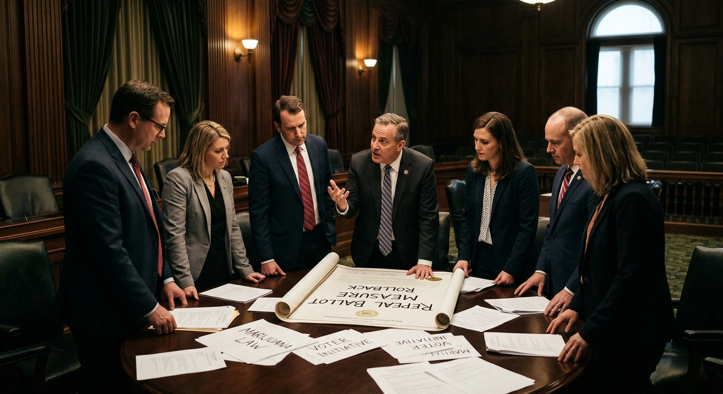 Lawmakers skeptical of ballot question rolling back recreational marijuana law - WGBH