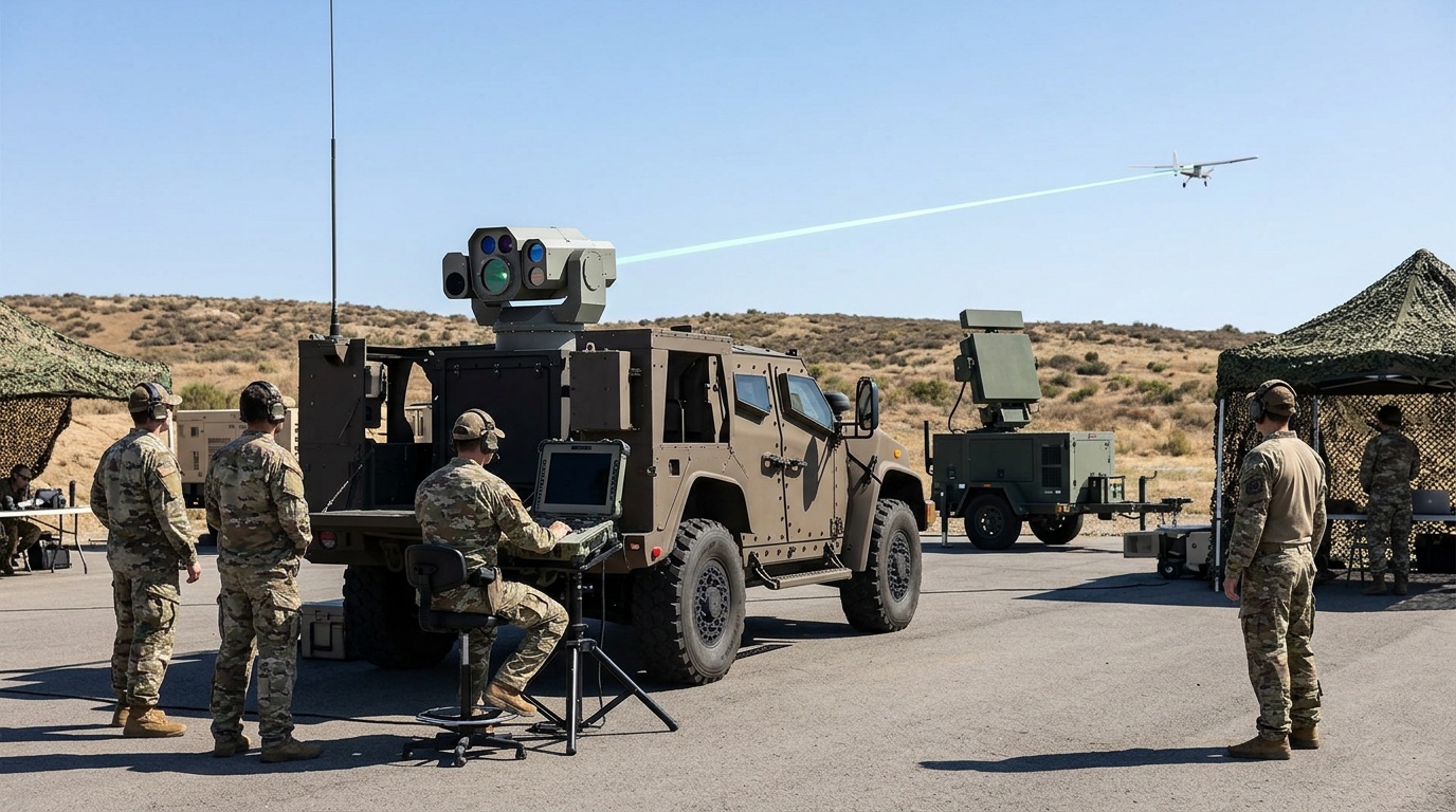 AeroVironment Unveils Third-Gen LOCUST X3 Laser Weapon