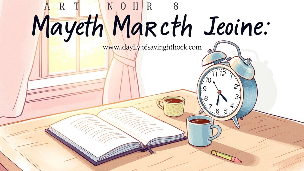 Spring Forward: Simple Sleep & Productivity Hacks for the March 8 DST Shift