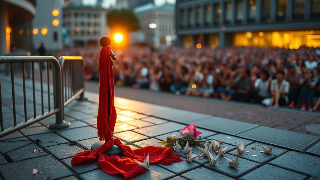 BTS at Gwanghwamun plaza