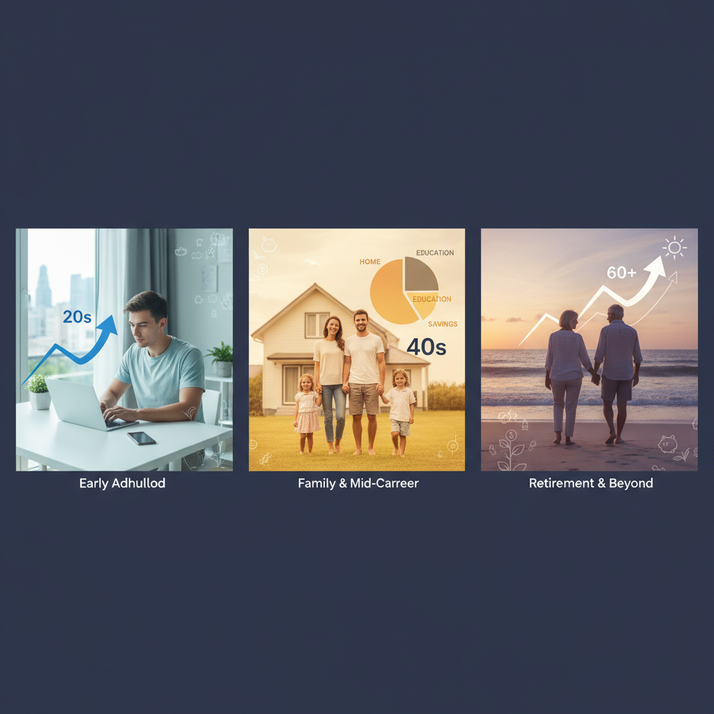 💸 Sua Jornada Financeira: Planeje para CADA Fase da Vida! 🚀