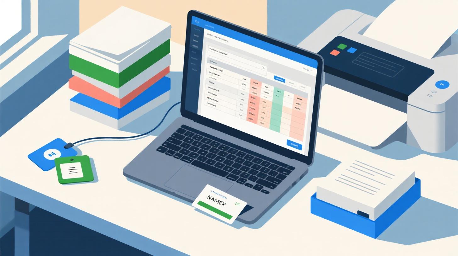 How to Print Name Badge Labels from Google Sheets for Any Event