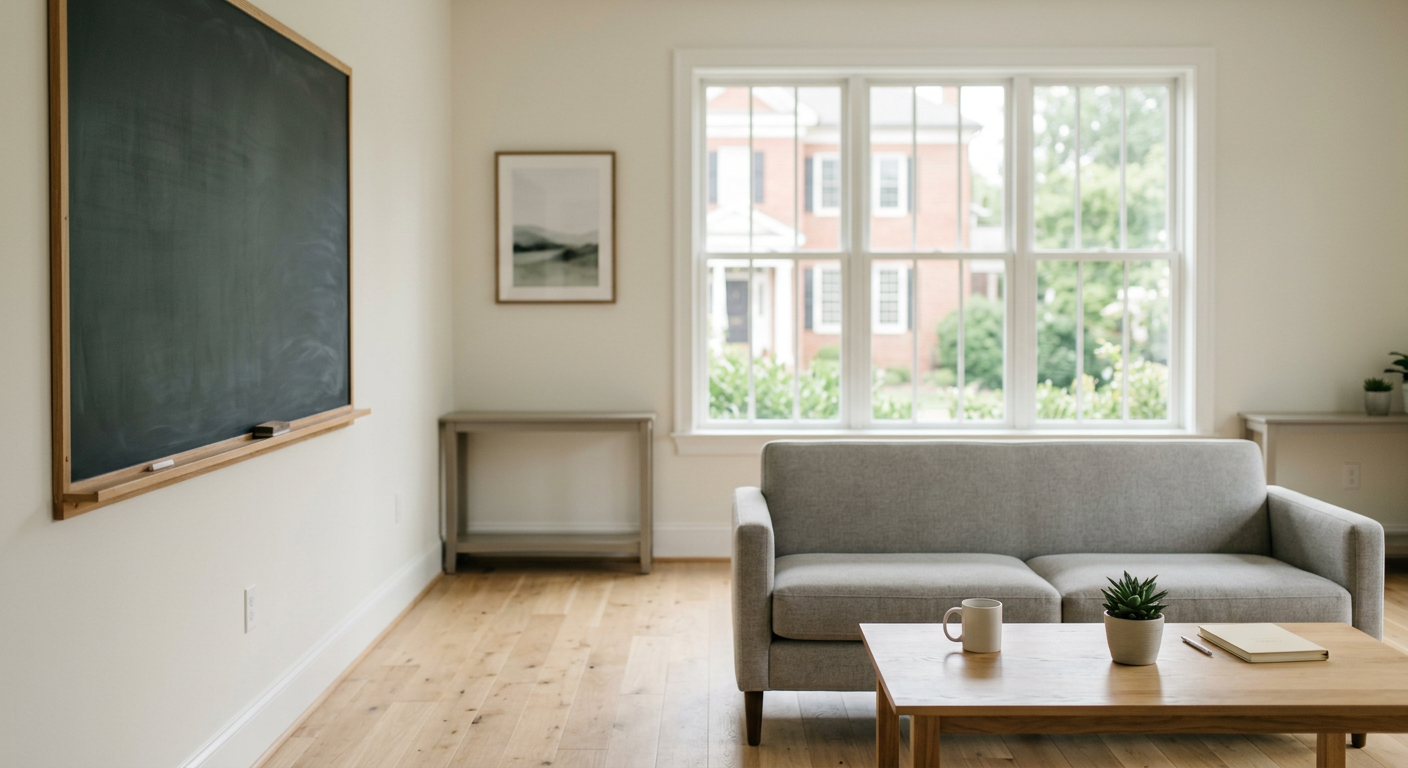 Clean, minimal photograph related to virginia sober living: what operators should know in recovery housing. No people, no text.