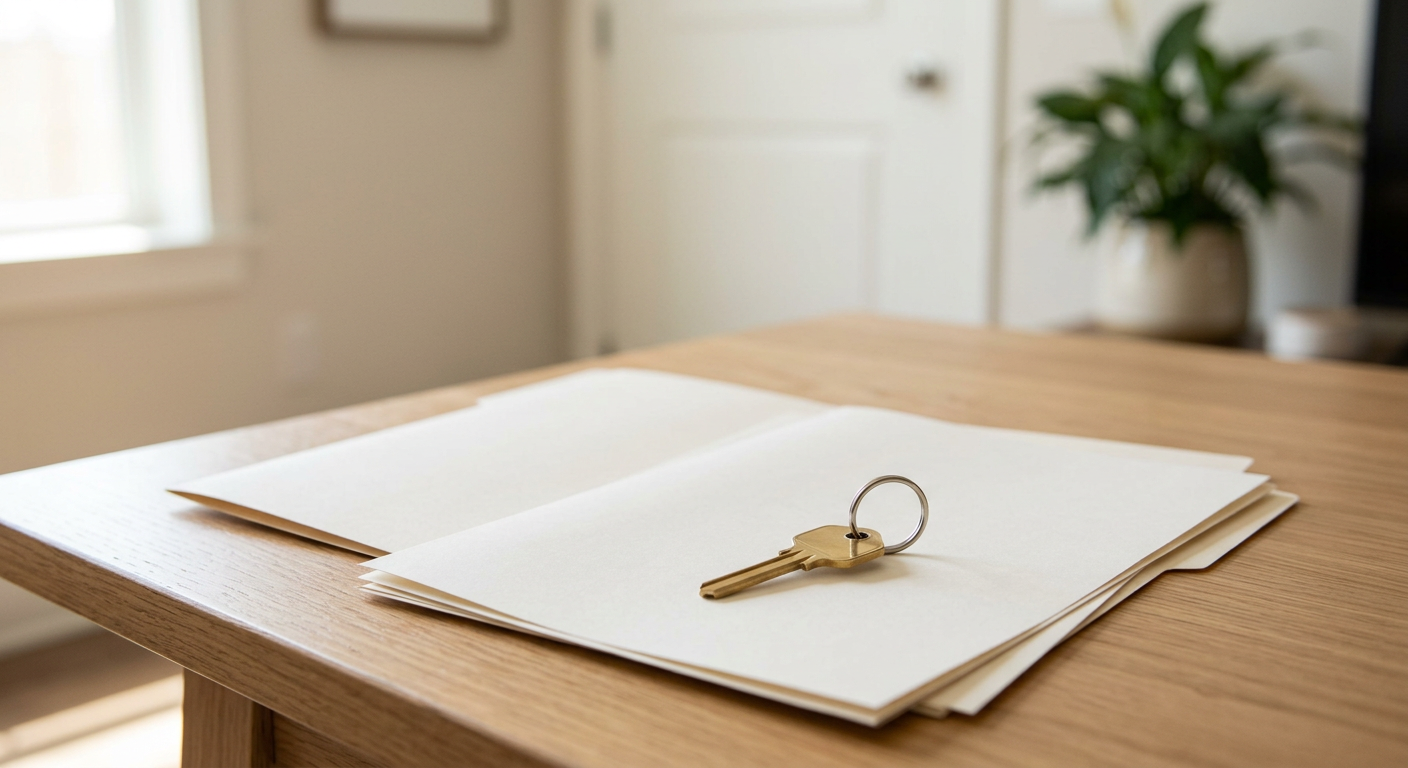 Clean, minimal photograph related to do sober living homes need a business license? in recovery housing. No people, no text.