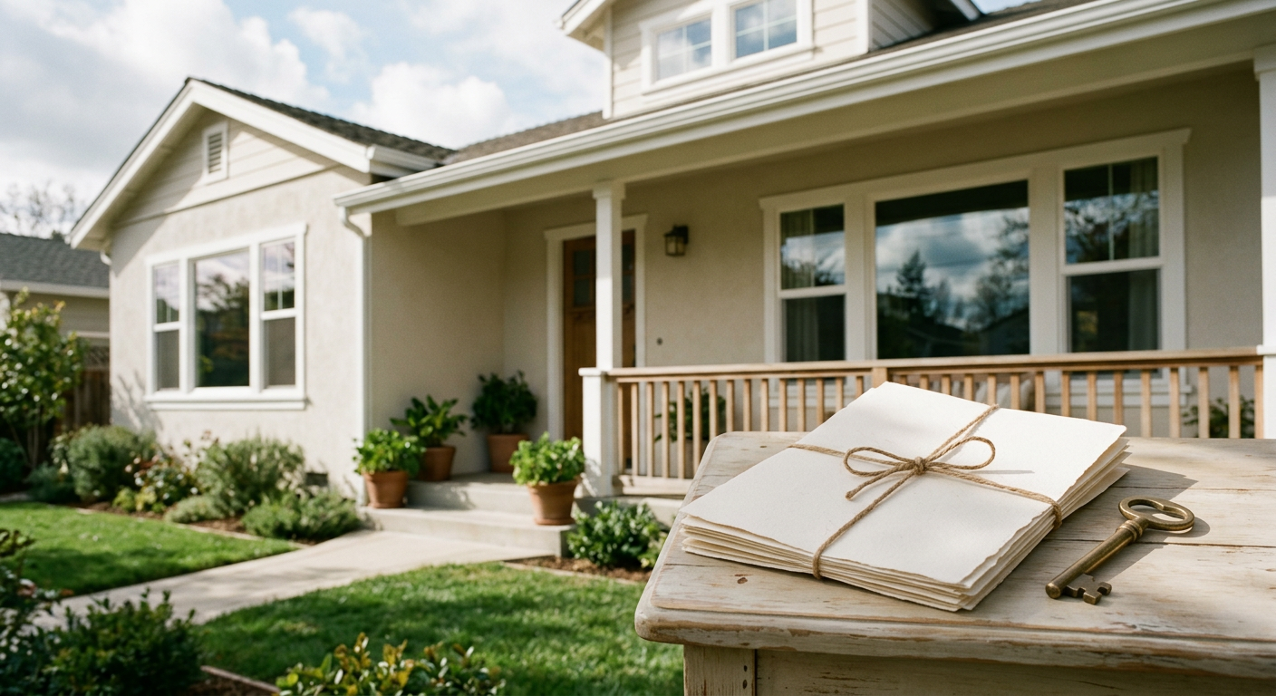 Clean, minimal photograph related to sober living homes and property tax exemptions in recovery housing. No people, no text.