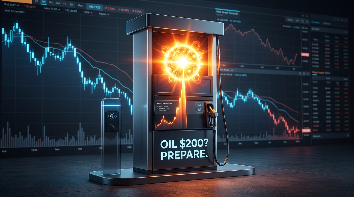 Wall Street's $200 Oil Warning Is A Wake-Up Call For Your Wallet