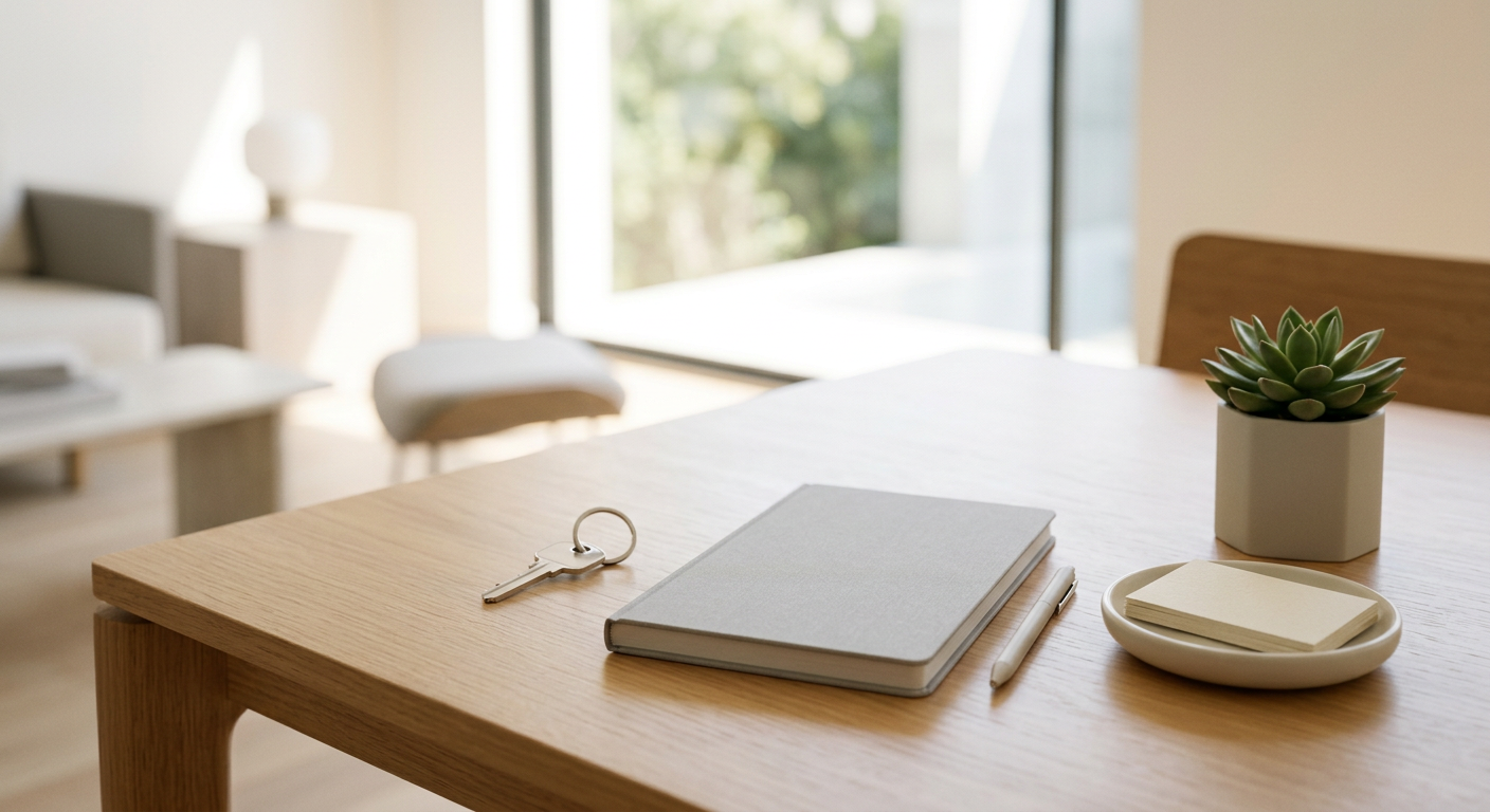 Clean, minimal photograph related to how to get referrals from treatment centers in recovery housing. No people, no text.